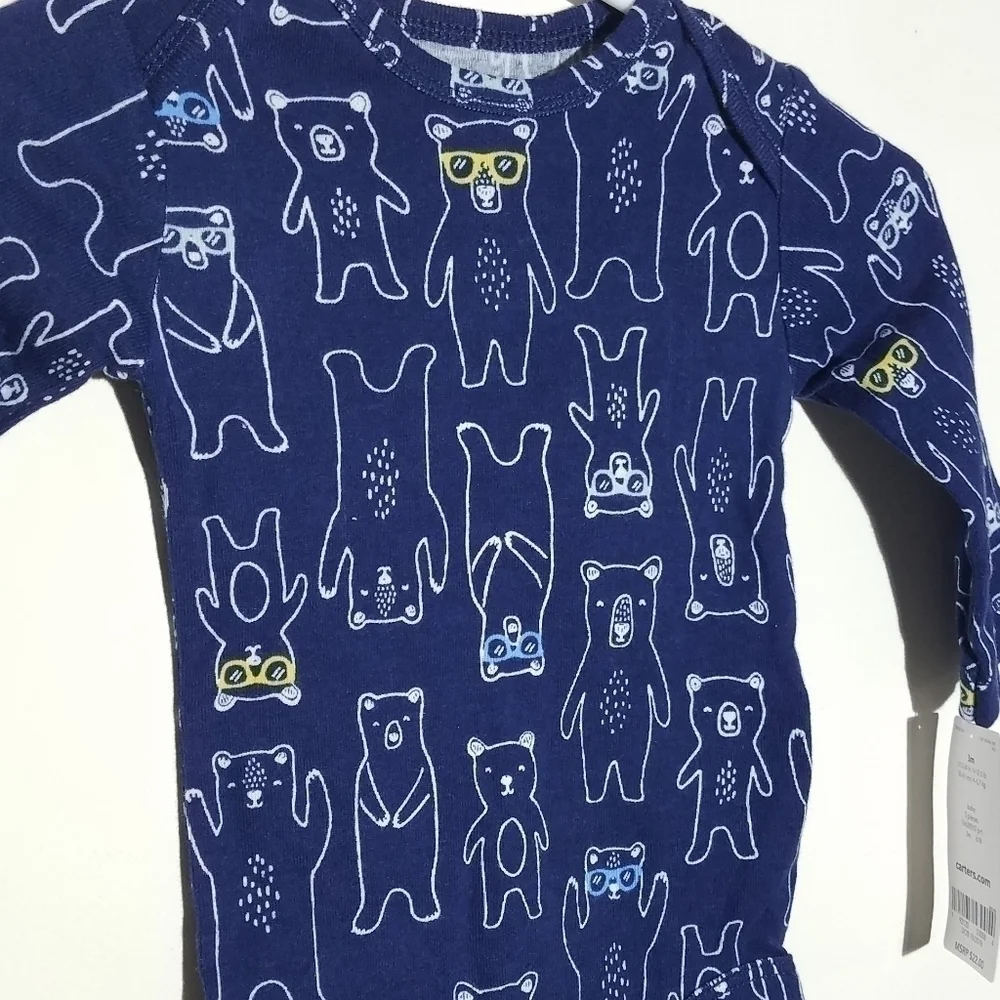 NWT Carter's Bear Sunglasses Bodysuit Onesie 3m